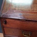Antiek Ierse Secretaire Eind 18e Eeuw thumbnail 11