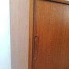 Vintage Deens Highboard | Drankenkast Buffetkast Teak Danish thumbnail 6
