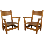 Set Of 2 Brutalist Armchairs, 1970s thumbnail 2