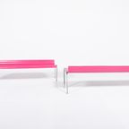 Set Of 2 Sculptural ‘ballet’ Benches And Coffee Table By Marco Evaristti thumbnail 11