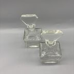 Set Kristallen Parfumflesjes 2 Stuks 70's thumbnail 3