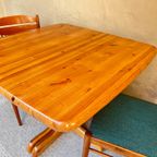 Rainer Daumiller Grenen Vintage Verlengbare Eettafel thumbnail 11