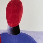 Kazimir Severinovich Malevich (1878-1935), Three Female Figures, (ca. 1928-1932). thumbnail 9