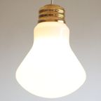 Glass Lightbulb Shaped Pendant Lamp thumbnail 5