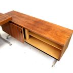 Groot Exclusief Vintage Palissander Hoekbureau Van Voko Gemaakt In De Jaren ’60 thumbnail 10