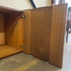 Vintage Hangende Muurkast / Wandkast In Hout thumbnail 15