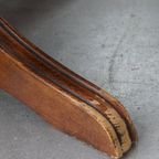 Rode Rundleren In Hoogte Verstelbare Chesterfield Bureaustoel In Engelse Stijl thumbnail 13