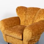 Pair Of Lounge Chairs / Set Fauteuils / Fauteuil From Arredementi Borsani 1940’s Italy thumbnail 6