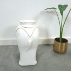 Witte Porseleinen Olifant Met Goud Plantentafel thumbnail 6