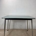 Vintage Formica Tafel Met Chromen Poten thumbnail 3