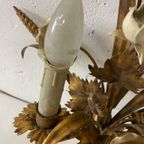 Vintage 'gouden' Wheat Wall Lamp Met Bloemen : Franse Stijl thumbnail 4