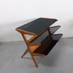 Zeldzaam Wim Den Boon (attrib) Modernistische Side Table Wandmeubel thumbnail 22