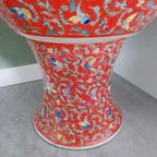 Prachtige Chinese Cachepot Op Voet thumbnail 8