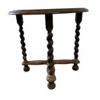 Vintage Houten Pied De Stal / Bijzettafel / Plantentafel thumbnail 14