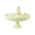 Vintage Fruitschaal Onyx Marmer Natuursteen Decoratie thumbnail 2