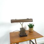 Bronzen Bureau Bankierslamp Bureaulamp thumbnail 2