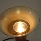 Mcm - Copper - ‘Trumpet’ Table Lamp - Made By Phillips, Probably Louis Kalff thumbnail 7