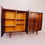 Scandinavisch Design Dressoir | Highboard Fristho 1960S thumbnail 9