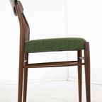 Set 4 Vintage Lübke Stoelen 'waldbrunn' New Upholstery thumbnail 5