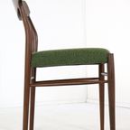 Set 4 Vintage Lübke Stoelen 'Waldbrunn' New Upholstery thumbnail 10