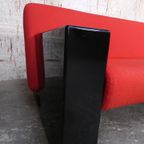 Artifort Model 750 - Sandwich Sofa - Red Kvadrat thumbnail 14