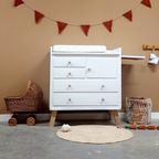 Vintage Commode In De Grondverf – Kleur Naar Wens thumbnail 5