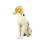 Vintage Honden Beeld Sculptuur Craquelé Keramiek Italy 31Cm thumbnail 13