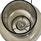 Ca. 1960’S - Vintage - Smoked Glass Table Lamp thumbnail 11