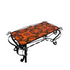 Vintage Tegeltafel, Salontafel Met 8 Tegels, Jaren 60 thumbnail 2