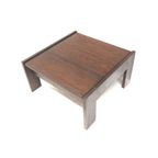 Vintage Vierkante Brutalist Salontafel Ontworpen Door Harry De Groot Voor Leolux thumbnail 5
