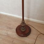 Vloerlamp - Staande Lamp - Empire Stijl - Mahonie- thumbnail 12