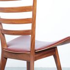 Vintage Teak Houten Ladder Stoelen, Jaren 60 thumbnail 10