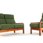 Holstebro 2 Persoons Bank 'Lorup' Vintage Deens Nieuw Gestoffeerd thumbnail 4