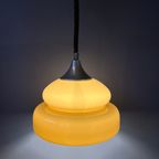 Mid Century Space Age Hanglamp - Vintage Beige Light Fixture thumbnail 5