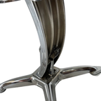 Yasu Sasamoto For Dulton - Lotus Chair In Full Chrome - Extremely Rare! thumbnail 7
