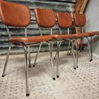 Set Retro Stoelen Frans Design 60S 4 Stuks thumbnail 12