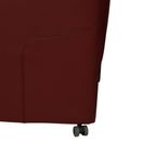Vintage Koppel Rode Zetels Fauteuils Hoogwaardig Kunstleder thumbnail 11
