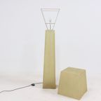 Large Decorative Fiberglass Floor Lamp 1980S thumbnail 12