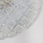 Vintage Plafondlamp Glas Diameter 25 Cm thumbnail 3