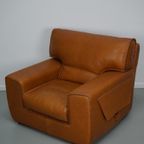Roche Bobois Clubfauteuil In Tan/cognac Nekleer thumbnail 8