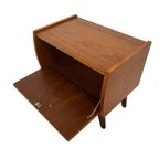Vintage Nachtkastjes Set Van 2 Teak Fineer Jaren 60 thumbnail 11