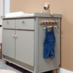 Ruime Vintage Commode Zachtgroen thumbnail 5