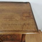 Antiek Vintage Landelijke Eiken Dressoir Wandkast Ladekast 2 thumbnail 14