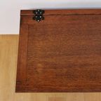 Vintage Eikenhouten Dekenkist Speelgoedkist Kist Salontafel thumbnail 12