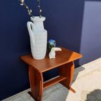 Vintage Bijzettafeltje, Lectuur Tafeltje, Sidetable, Krukje thumbnail 2