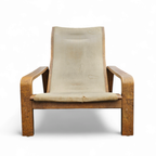 Mid-century Pulkka Lounge Chair By Ilmari Lappalainen For Asko, Finland, 1960s, Set Of 2 thumbnail 6