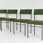 Set Van 4 Vintage Eetkamerstoelen Stoelen 'traunraut' thumbnail 9