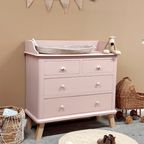 Vintage Prachtige Commode / Ladekast Zachtroze “roos” thumbnail 3