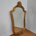 Vintage Goudkleurige Regency Rococo Barok Spiegel Schouwspiegel 406 thumbnail 5