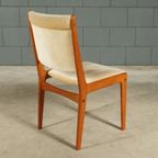 Midcentury Teakhouten Eetkamerset – Tafel – 4 Stoelen thumbnail 13